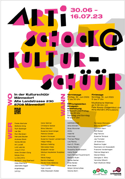 Artischock_Plakat - Silja Schulthess Grafik und Illustration